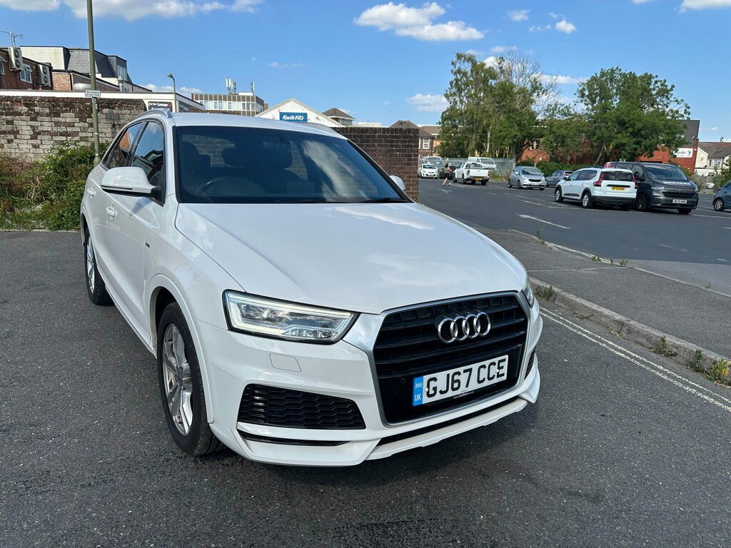 Audi Q3 1.4 Tfsi Cod S Line Edition Suv S Troni GJ67CCE White #2