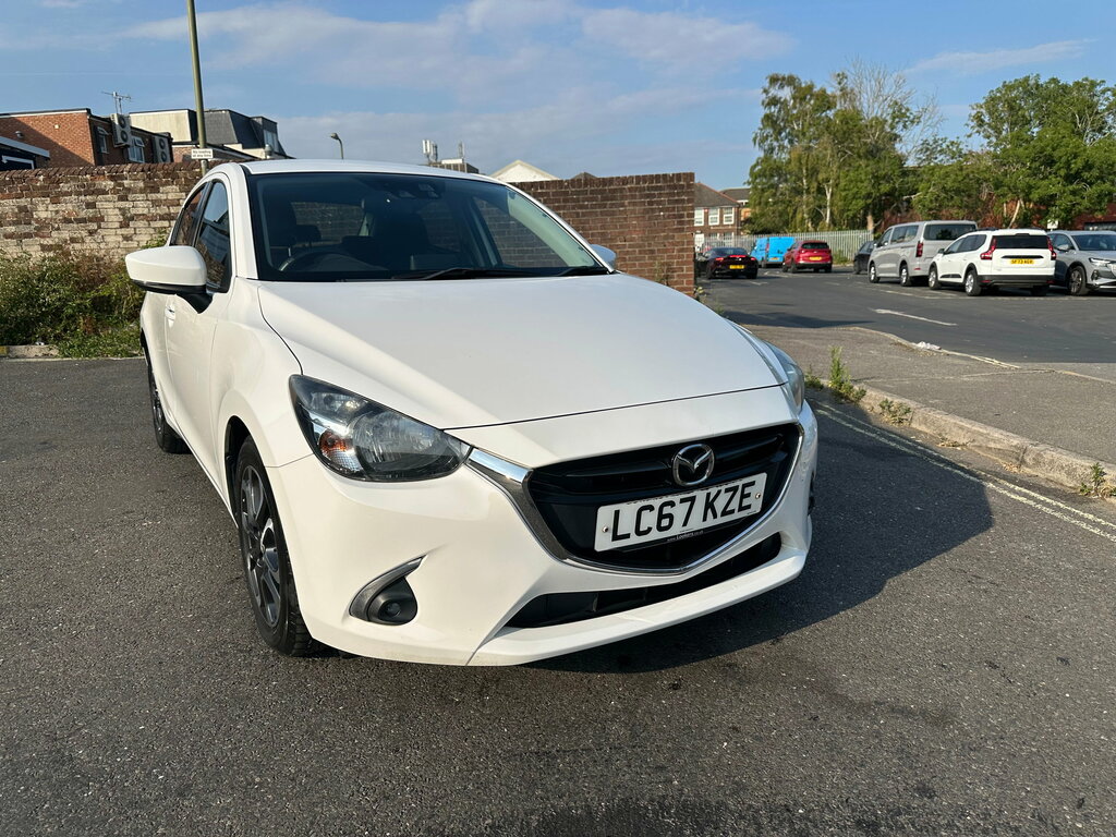 Mazda 2 1.5 Skyactiv-g Sport Nav Hatchback Manu White #2