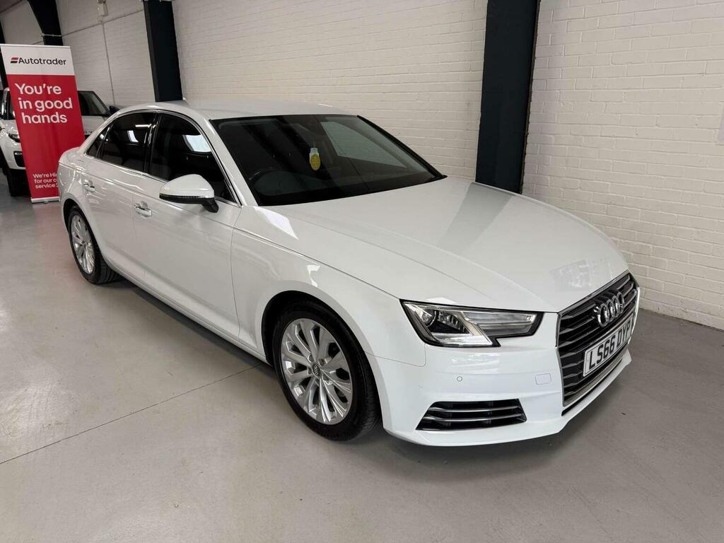 Audi A4 2.0 Tdi S Line Euro 6 Ss White