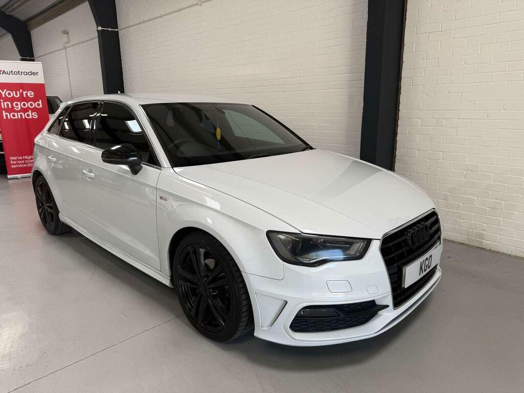 Audi A3 1.6 Tdi S Line Sportback Euro 6 Ss White