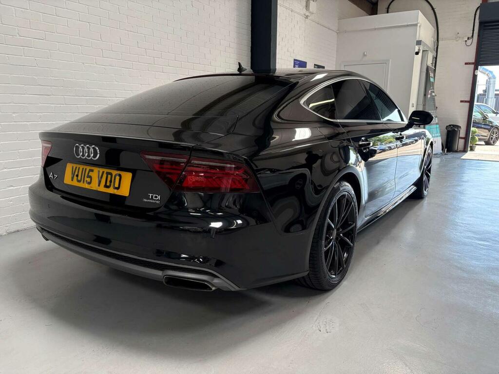 Audi A7 3.0 Tdi V6 S Line Sportback S Tronic Quattro Euro Black #6