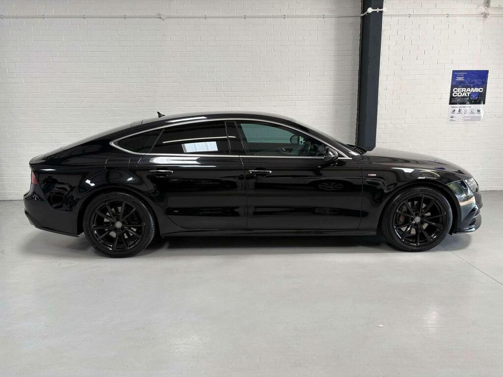 Audi A7 3.0 Tdi V6 S Line Sportback S Tronic Quattro Euro Black #3
