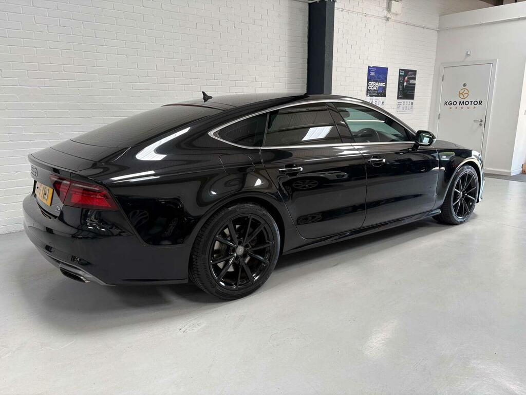 Audi A7 3.0 Tdi V6 S Line Sportback S Tronic Quattro Euro Black #4