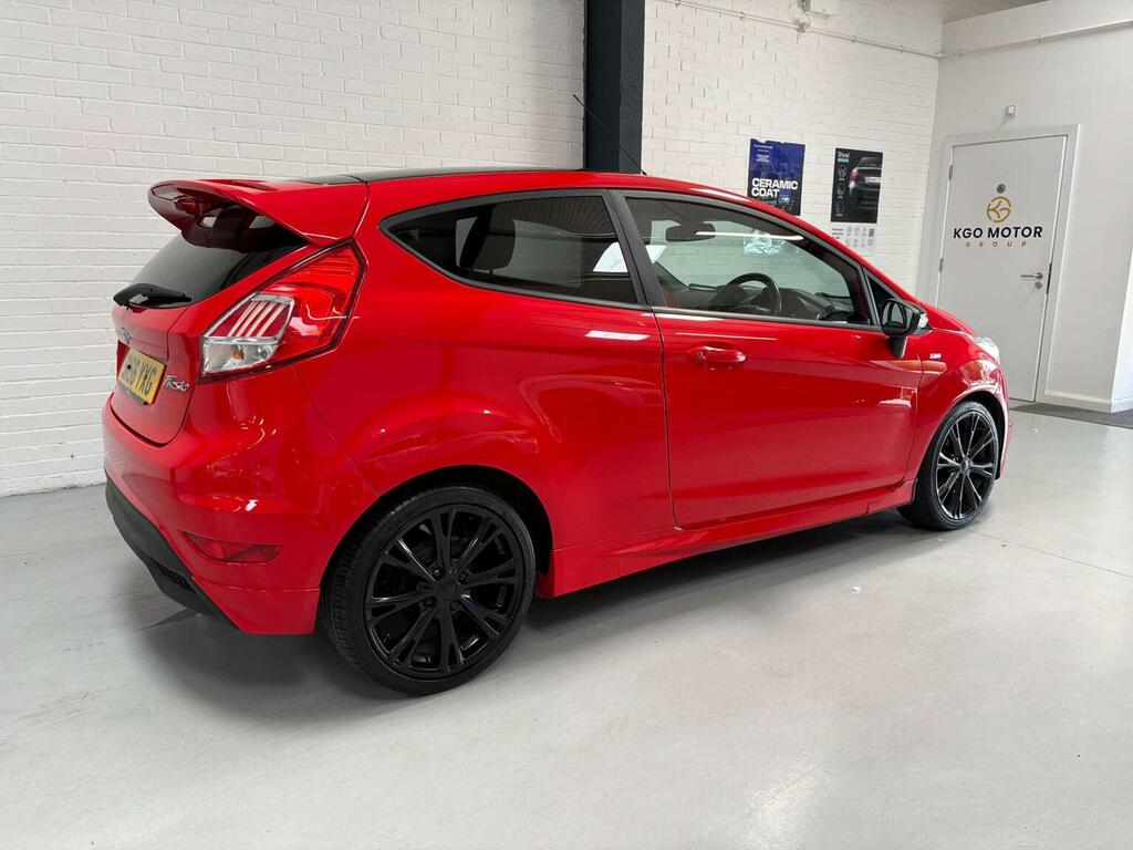 Ford Fiesta 1.0T Ecoboost St-line Euro 6 Ss Red #4