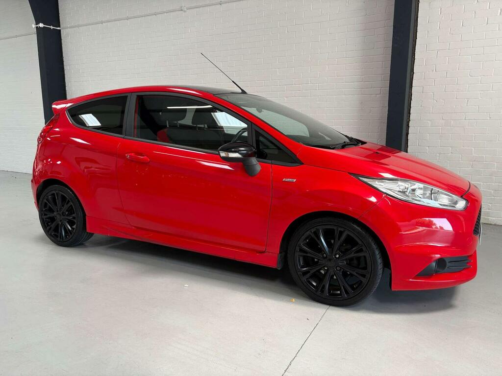 Ford Fiesta 1.0T Ecoboost St-line Euro 6 Ss Red #2