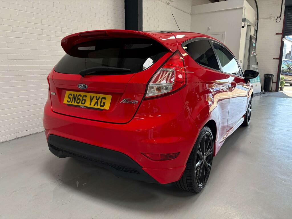 Ford Fiesta 1.0T Ecoboost St-line Euro 6 Ss Red #6