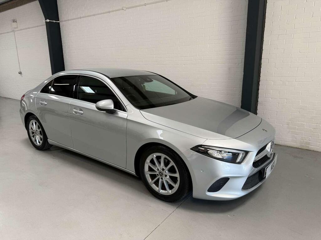 Mercedes-Benz A Class Saloon 1.3 A180 Sport Executive 7G-dct Euro 6 S BU20GUF Silver #2