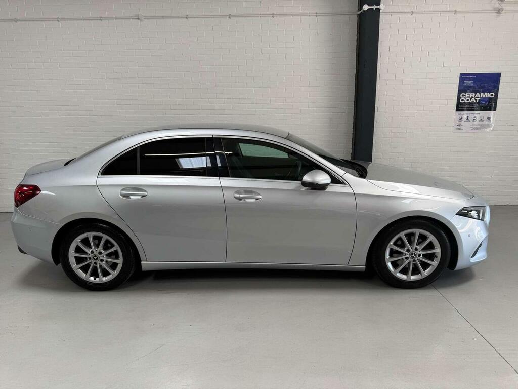 Mercedes-Benz A Class Saloon 1.3 A180 Sport Executive 7G-dct Euro 6 S BU20GUF Silver #4