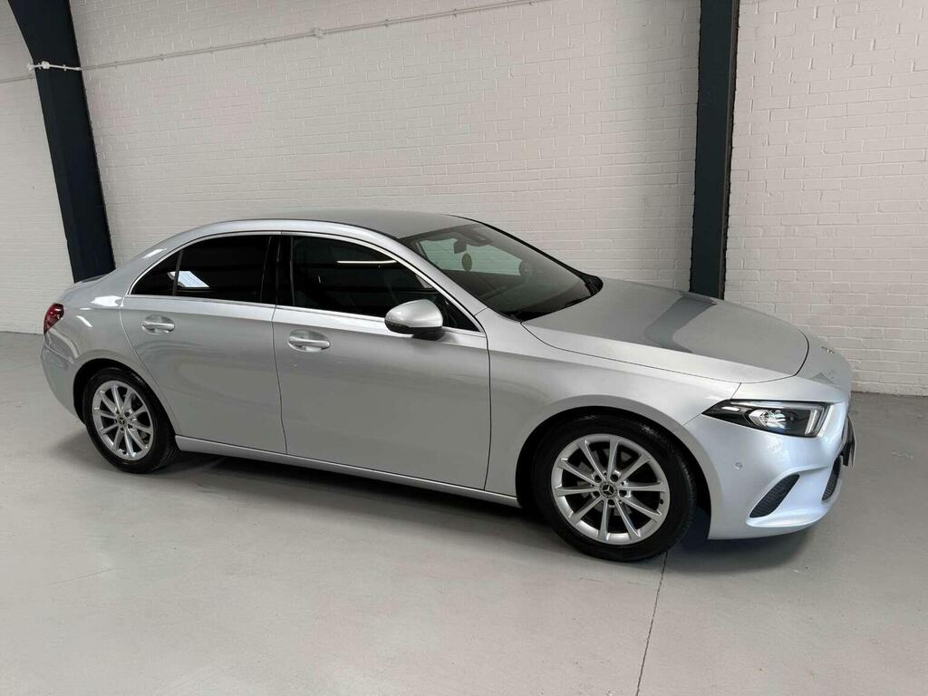 Mercedes-Benz A Class Saloon 1.3 A180 Sport Executive 7G-dct Euro 6 S BU20GUF Silver #3