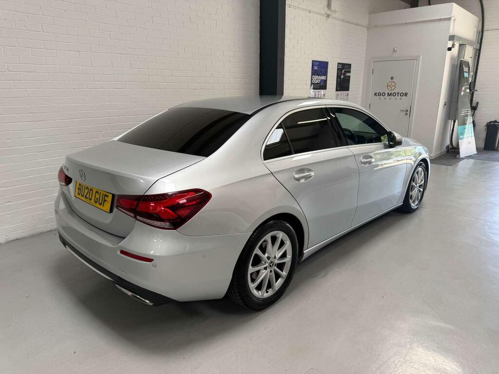Mercedes-Benz A Class Saloon 1.3 A180 Sport Executive 7G-dct Euro 6 S BU20GUF Silver #6