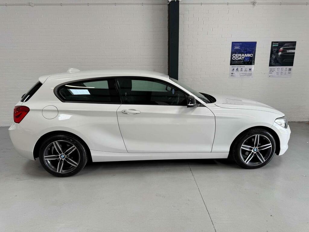 BMW 1 Series 2.0 118D Sport Euro 6 Ss White #4