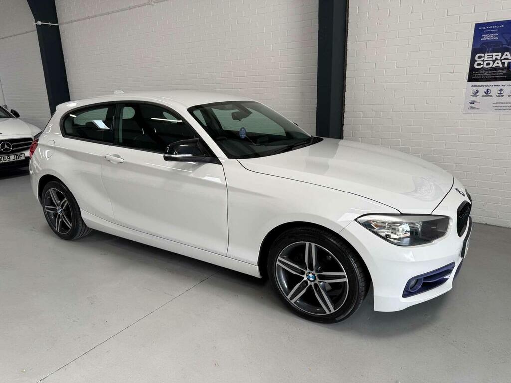 BMW 1 Series 2.0 118D Sport Euro 6 Ss White #2