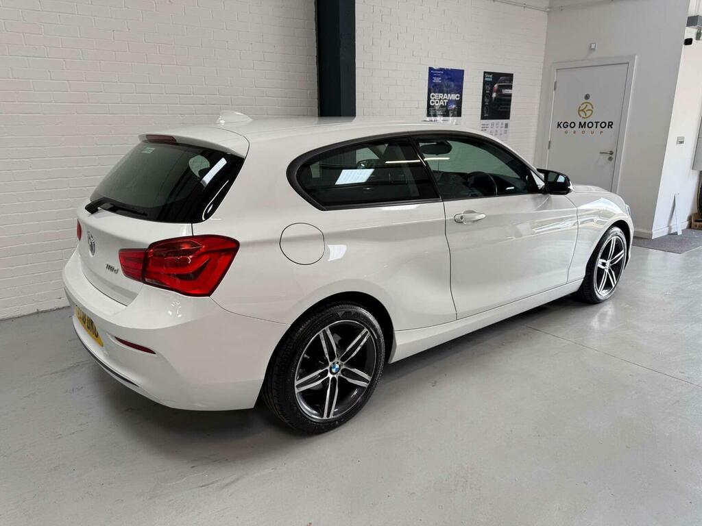 BMW 1 Series 2.0 118D Sport Euro 6 Ss White #6