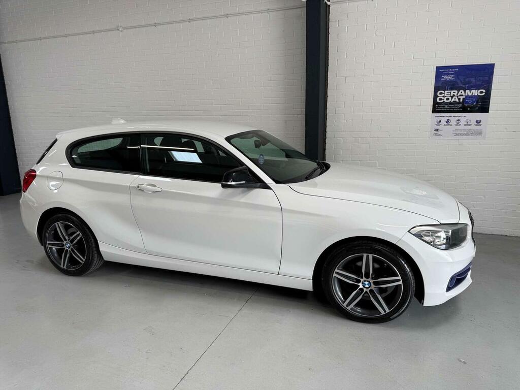 BMW 1 Series 2.0 118D Sport Euro 6 Ss White #3