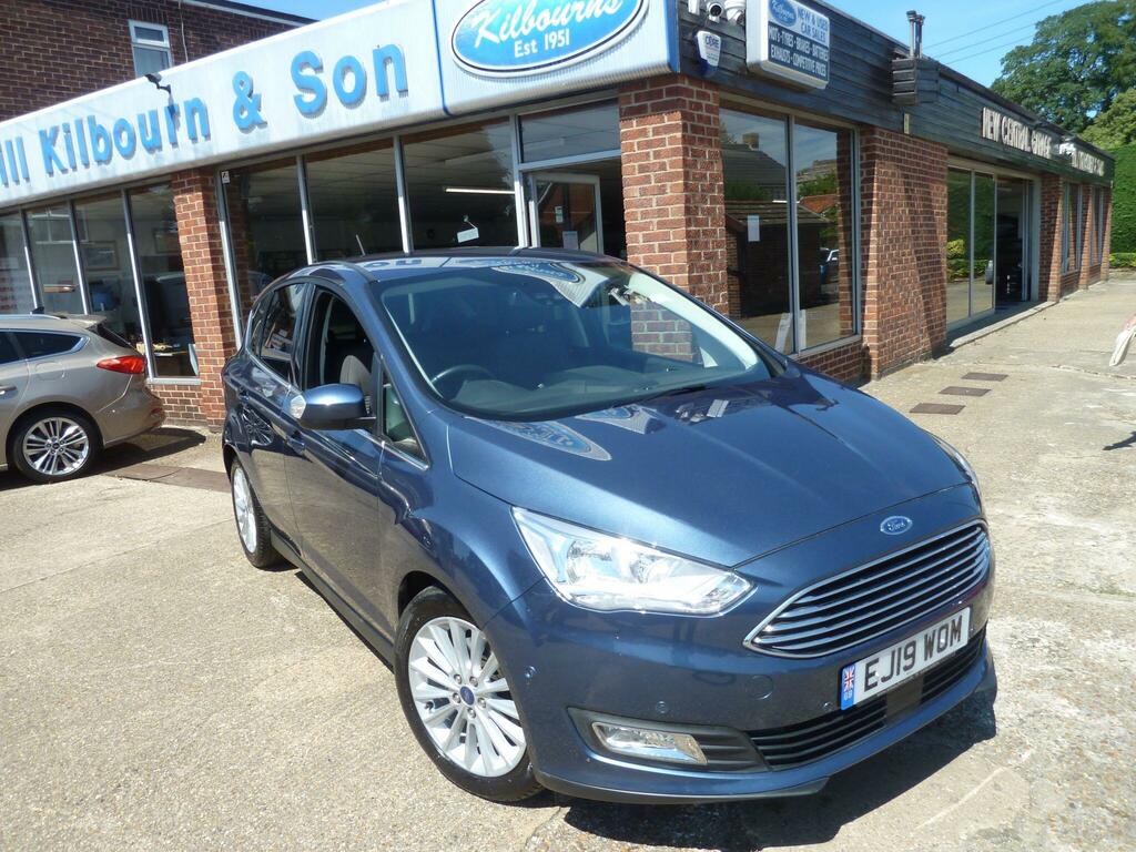 Ford C-Max 1.5T Ecoboost Titanium Euro 6 Ss Blue