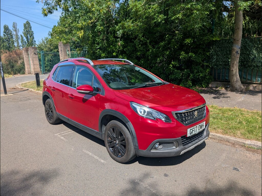 Peugeot 2008 1.2 Puretech Allure Suv Euro 6 Red