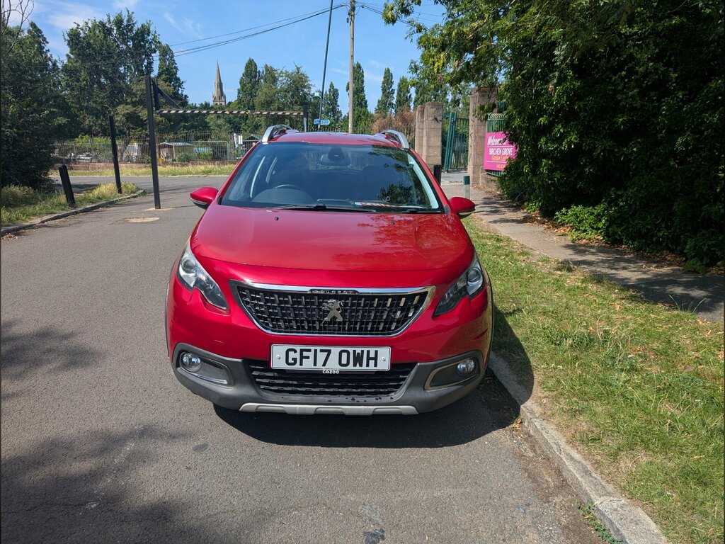 Peugeot 2008 1.2 Puretech Allure Suv Euro 6 Red #2