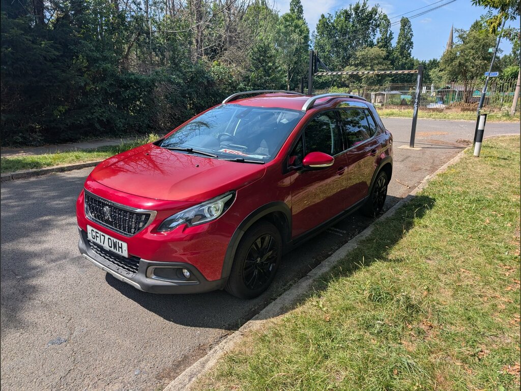 Peugeot 2008 1.2 Puretech Allure Suv Euro 6 Red #3