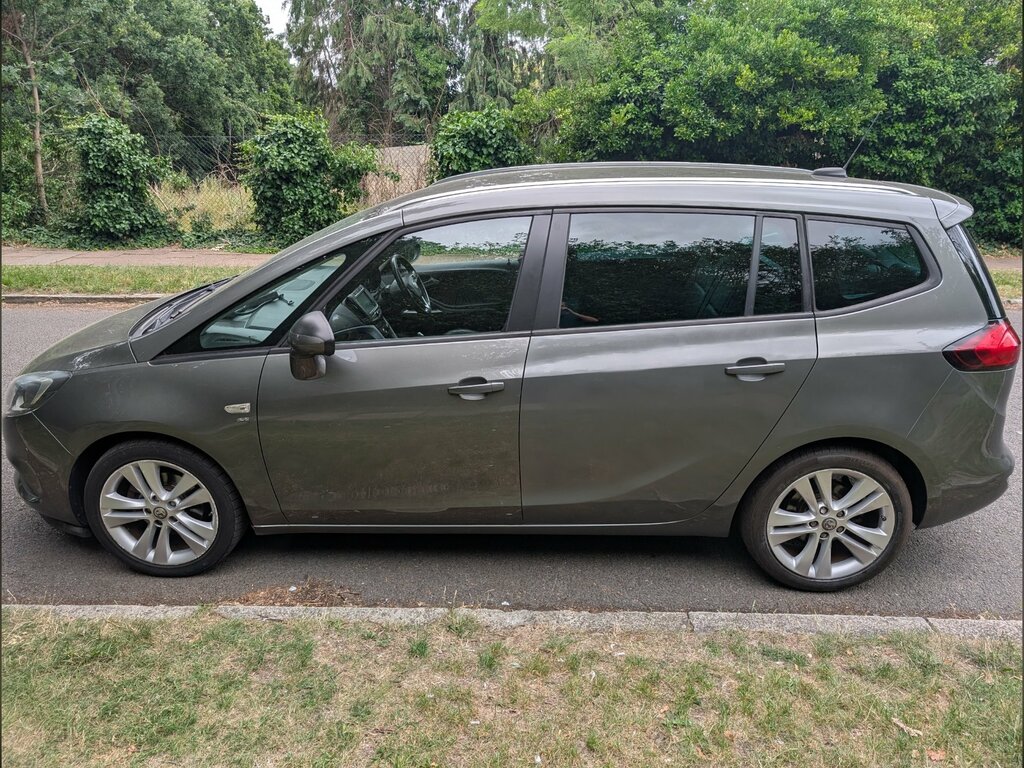 Vauxhall Zafira Tourer 1.4I Turbo Sri Nav Mpv Euro 6 1 Grey #4