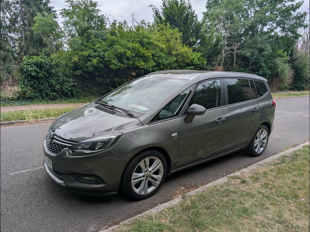 Vauxhall Zafira Tourer 1.4I Turbo Sri Nav Mpv Euro 6 1 Grey #3