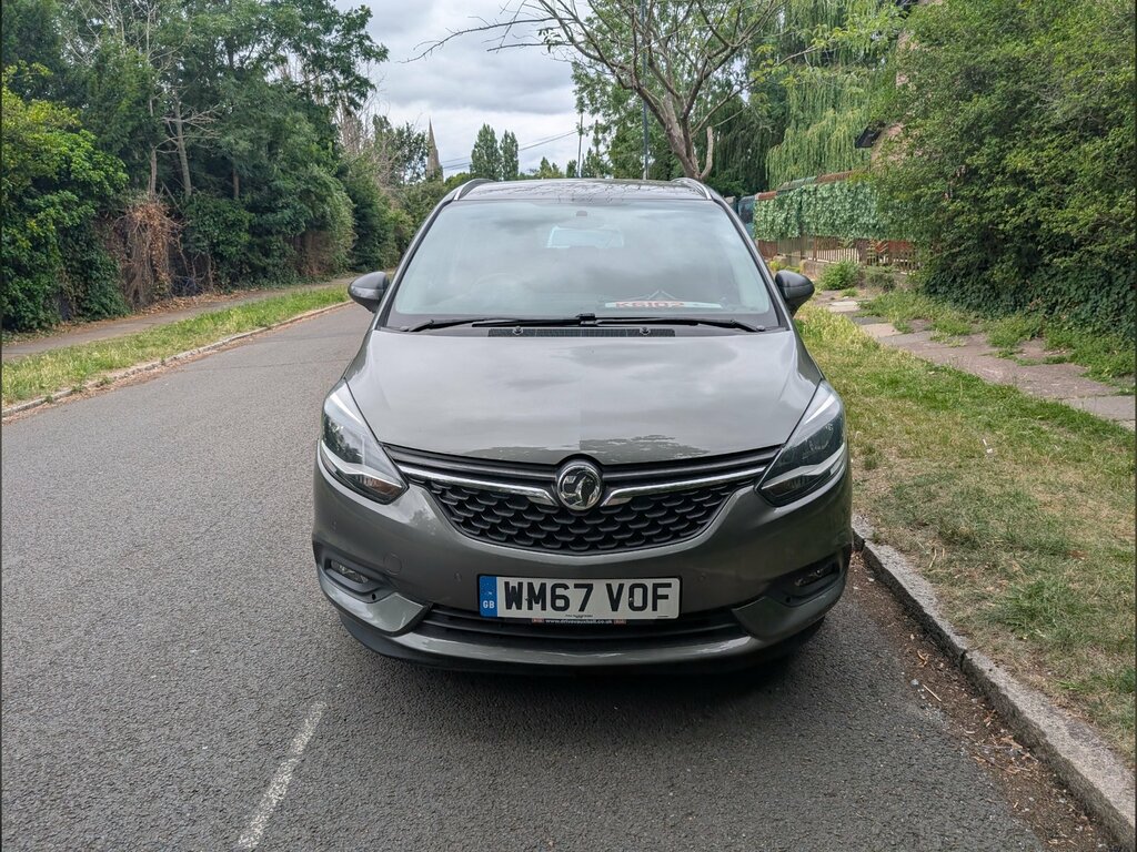 Vauxhall Zafira Tourer 1.4I Turbo Sri Nav Mpv Euro 6 1 Grey #2