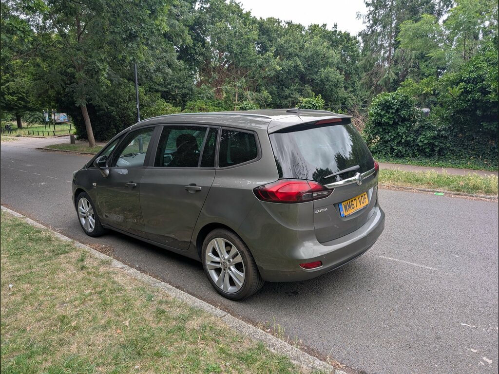 Vauxhall Zafira Tourer 1.4I Turbo Sri Nav Mpv Euro 6 1 Grey #5