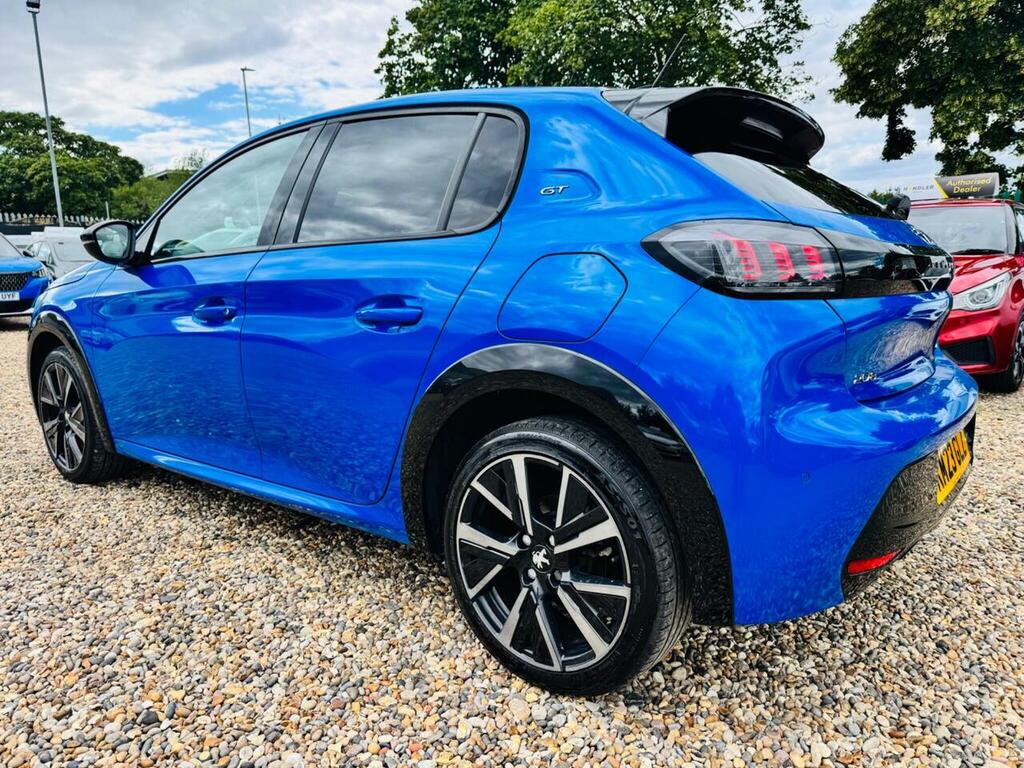 Peugeot 208 1.2 Puretech Gt Euro 6 Ss KM23GLZ Blue #4