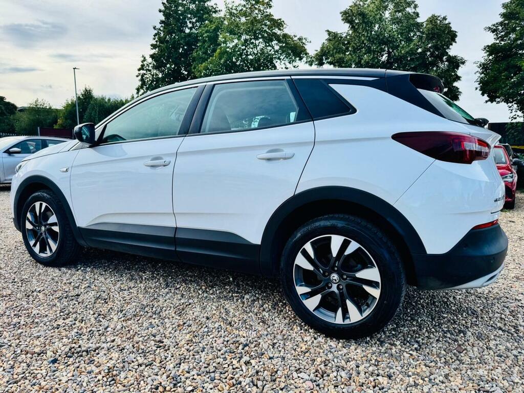 Vauxhall Grandland X 1.2 Turbo Sport Nav Euro 6 Ss YS68VUE White #4