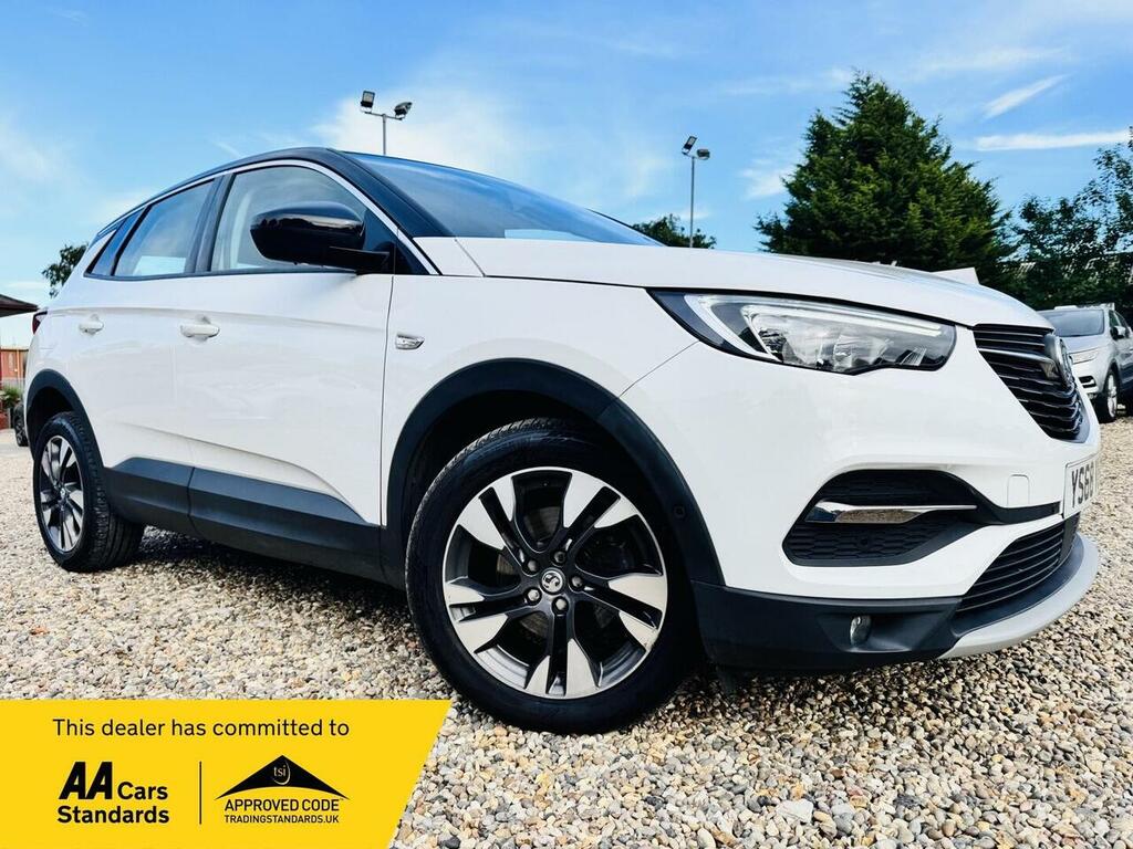 Vauxhall Grandland X 1.2 Turbo Sport Nav Euro 6 Ss White