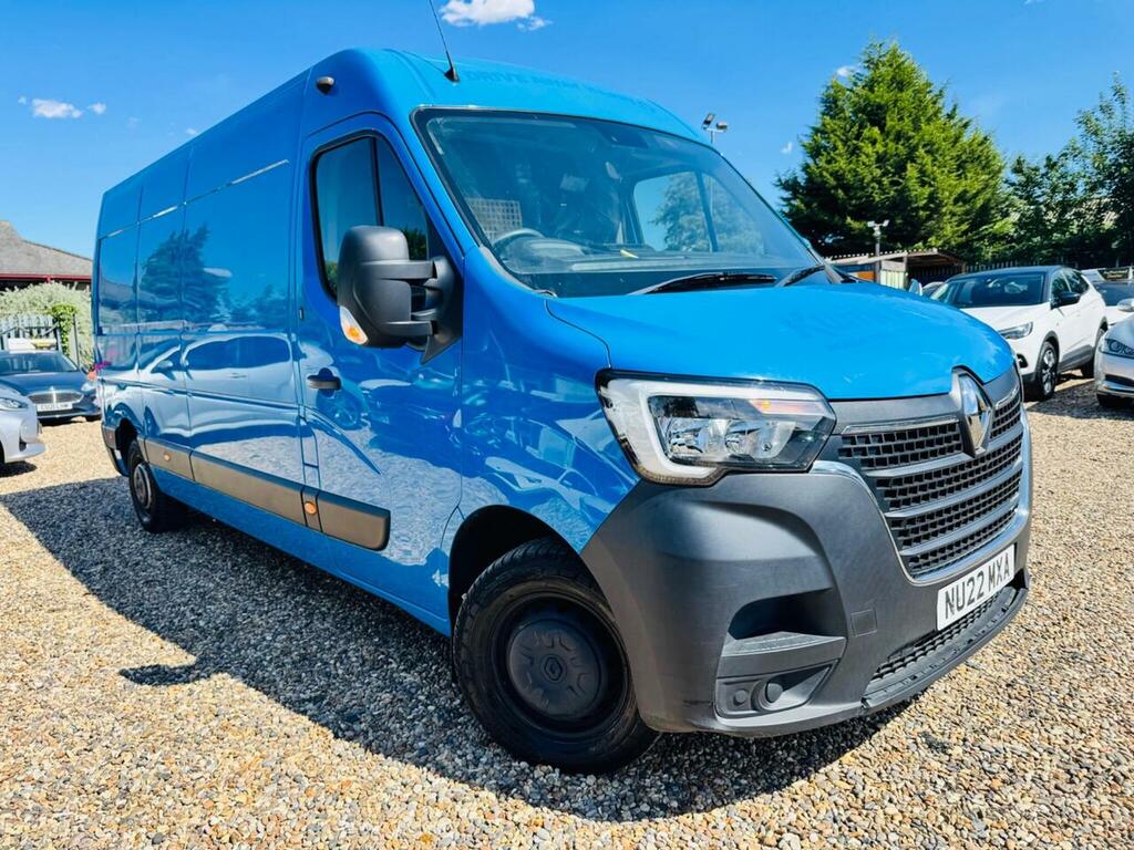 Renault Master 2.3 Dci Energy 35 Business Fwd Lwb Medium Roof Eur Blue