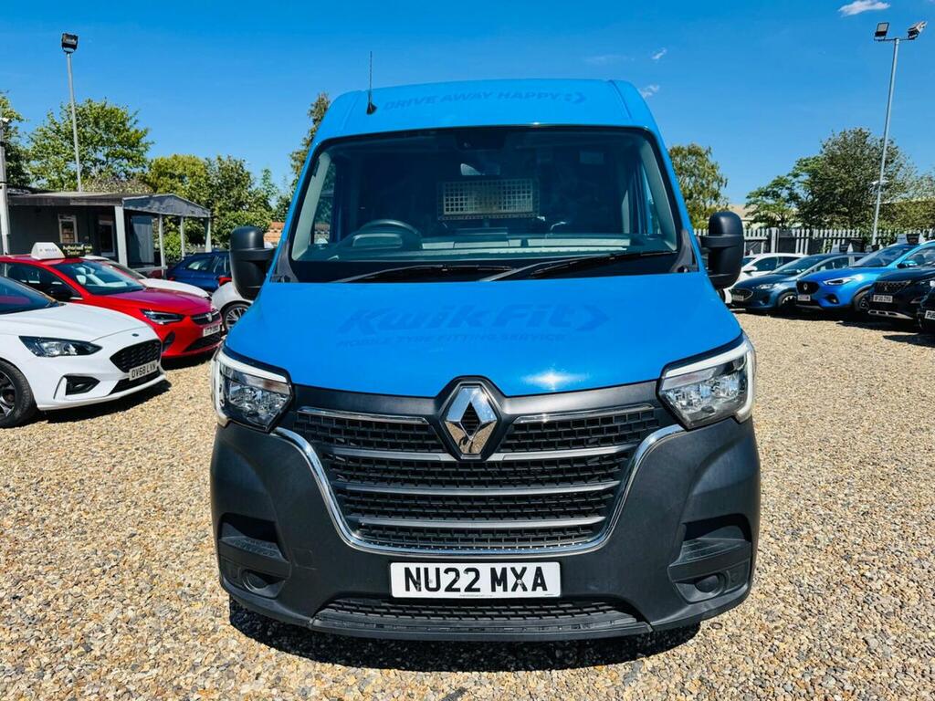 Renault Master 2.3 Dci Energy 35 Business Fwd Lwb Medium Roof Eur NU22MXA Blue #6