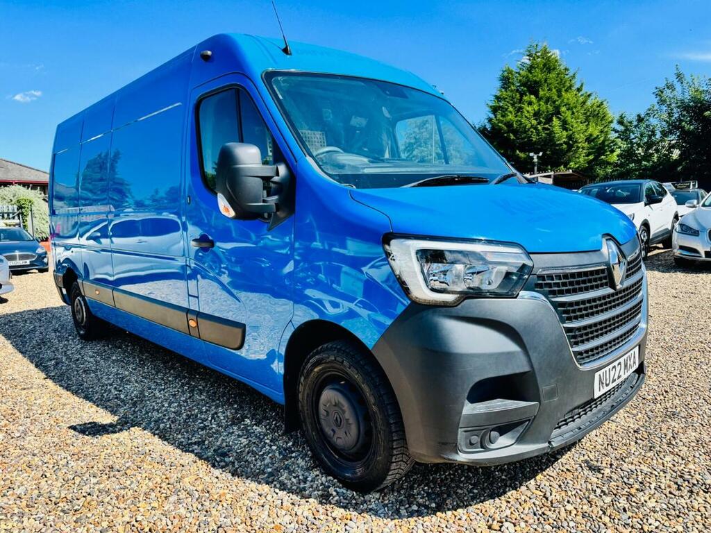 Renault Master 2.3 Dci Energy 35 Business Fwd Lwb Medium Roof Eur NU22MXA Blue #5