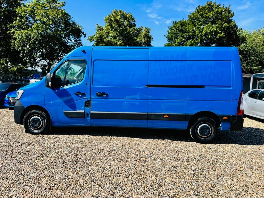 Renault Master 2.3 Dci Energy 35 Business Fwd Lwb Medium Roof Eur NU22MXA Blue #4