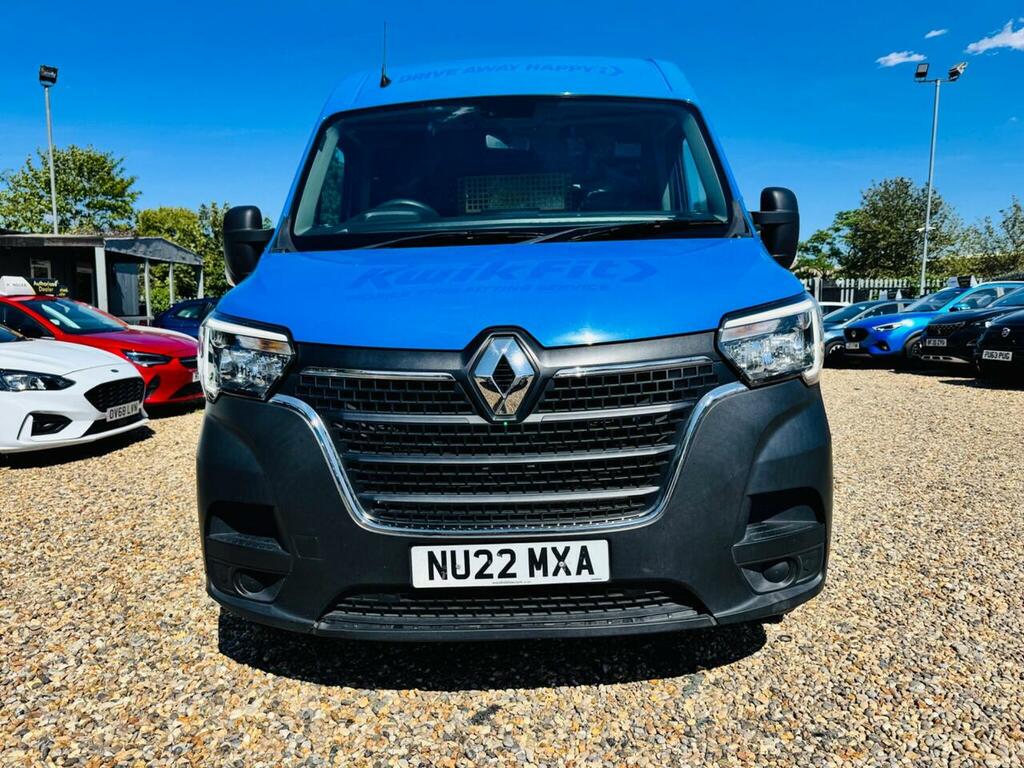 Renault Master 2.3 Dci Energy 35 Business Fwd Lwb Medium Roof Eur NU22MXA Blue #2