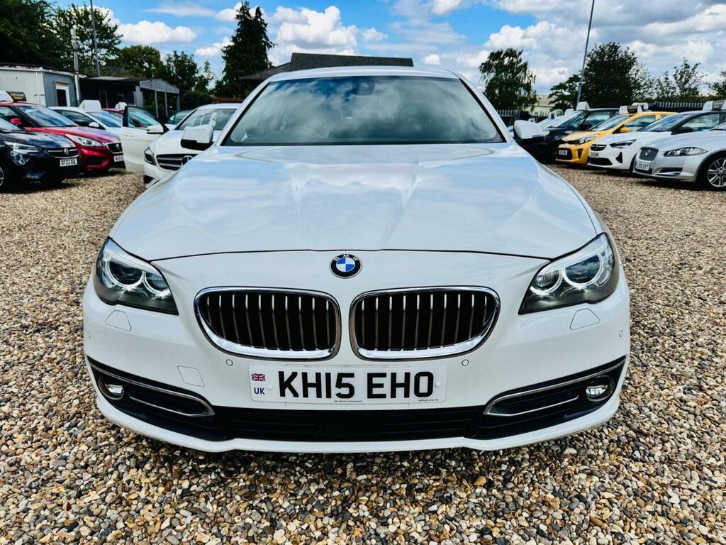 BMW 5 Series 2.0 520I Luxury Saloon Euro 6 Ss White #6
