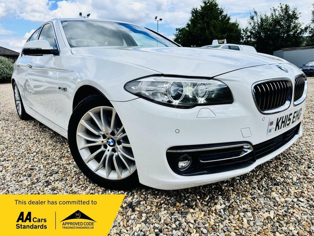 BMW 5 Series 2.0 520I Luxury Saloon Euro 6 Ss White