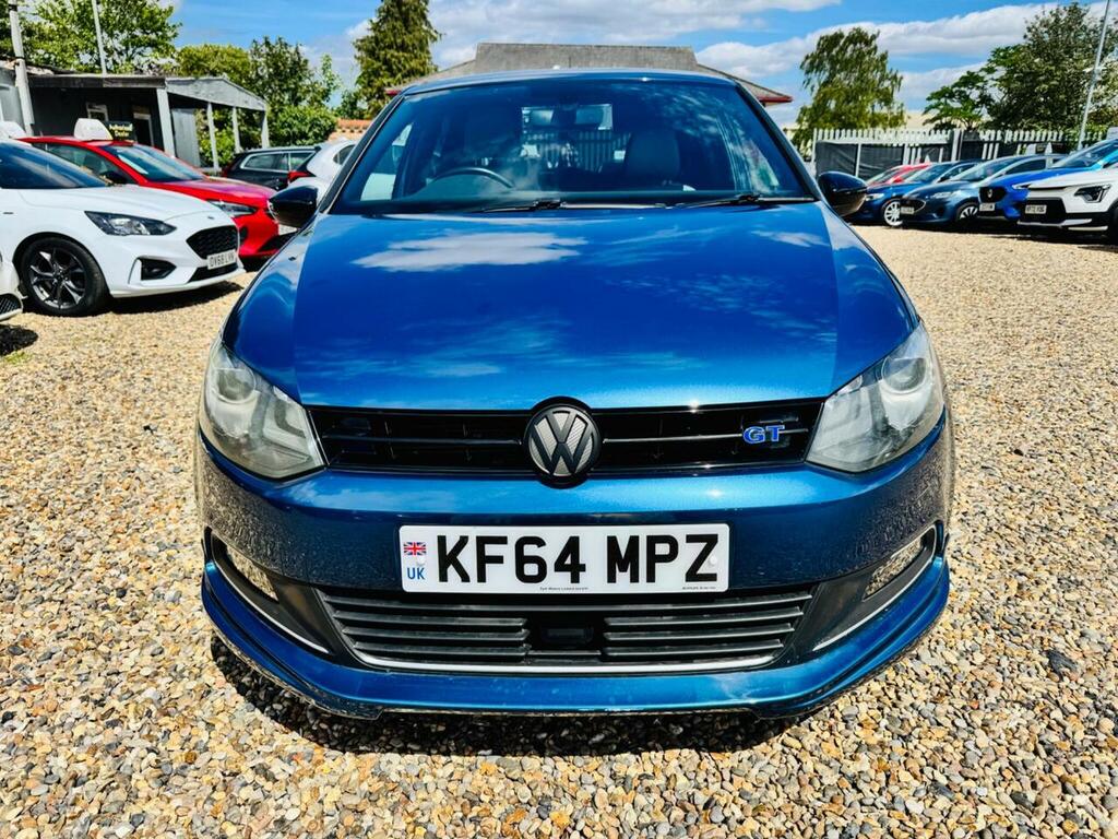 Volkswagen Polo 1.4 Tsi Gt Dsg Euro 6 Ss KF64MPZ Blue #2