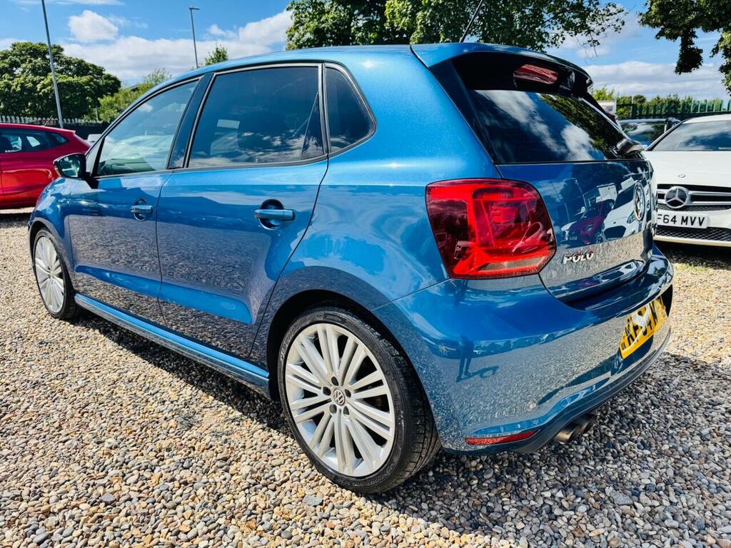 Volkswagen Polo 1.4 Tsi Gt Dsg Euro 6 Ss KF64MPZ Blue #4