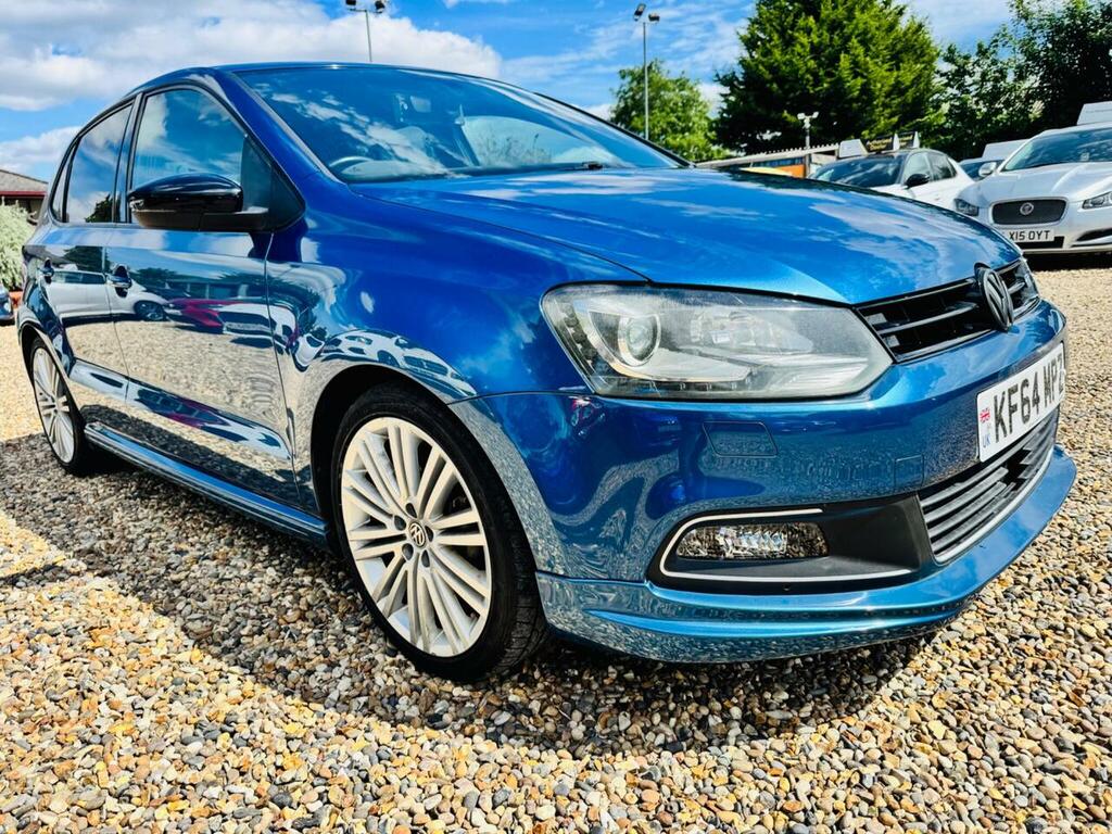 Volkswagen Polo 1.4 Tsi Gt Dsg Euro 6 Ss KF64MPZ Blue #5