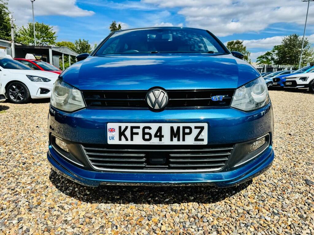 Volkswagen Polo 1.4 Tsi Gt Dsg Euro 6 Ss KF64MPZ Blue #6