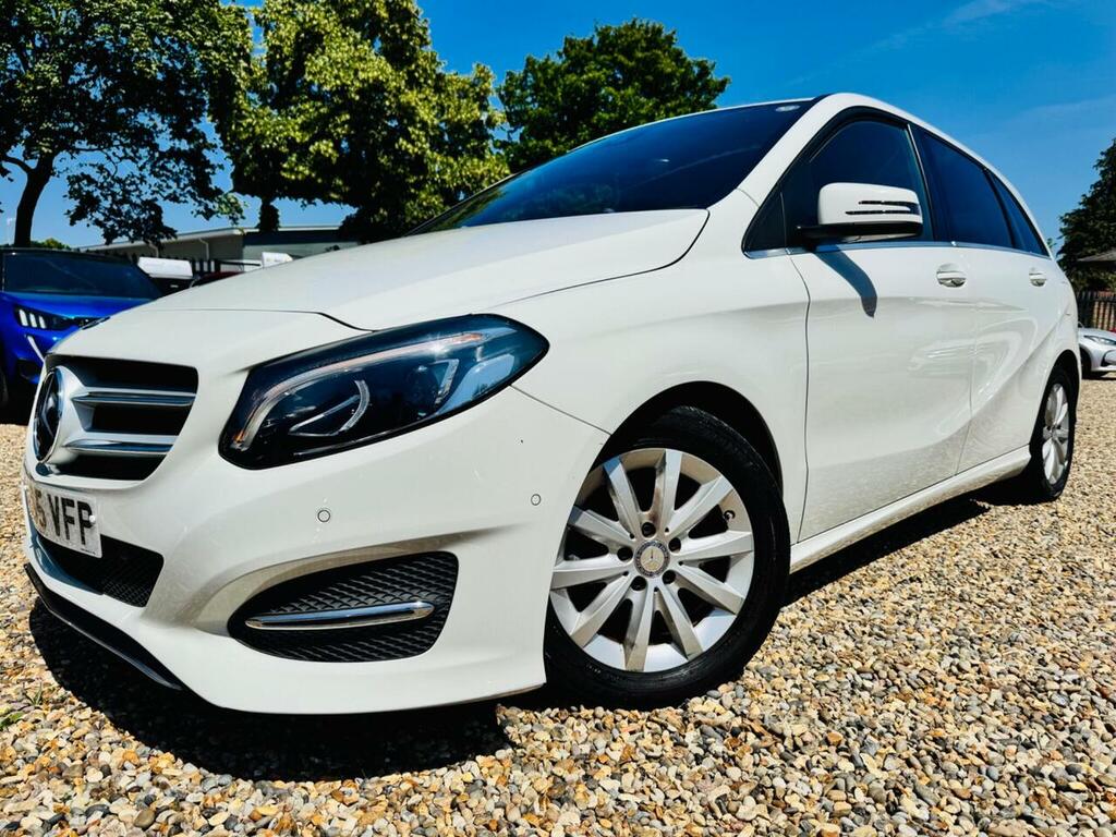 Mercedes-Benz B Class 1.6 B180 Sport Mpv 7G-dct Euro 6 Ss White #4