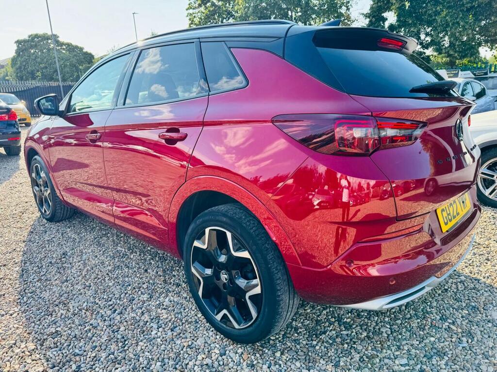 Vauxhall Grandland 1.2 Turbo Ultimate Euro 6 Ss GU22YWP Red #4