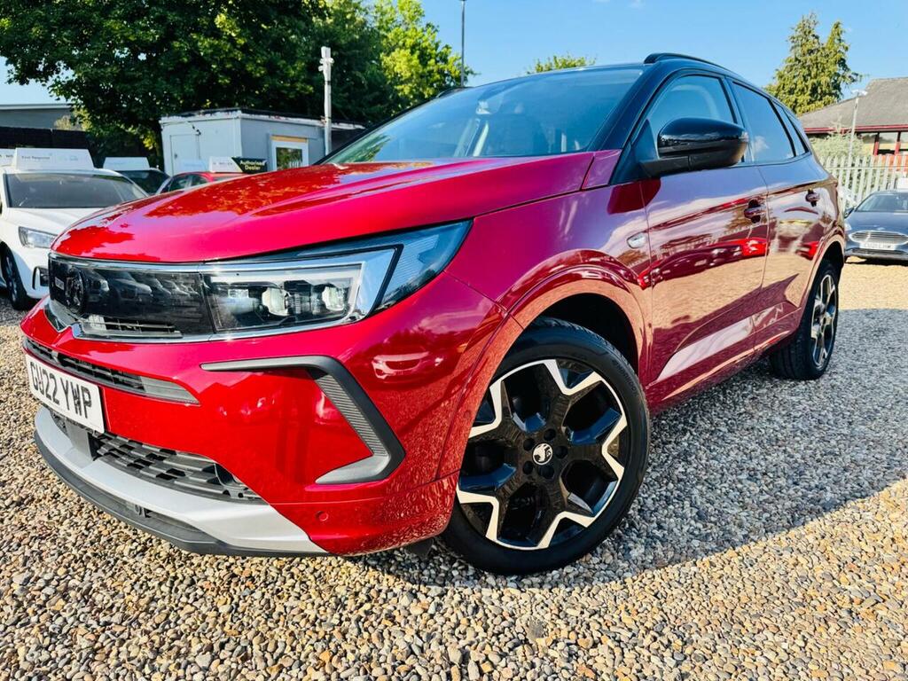 Vauxhall Grandland 1.2 Turbo Ultimate Euro 6 Ss GU22YWP Red #3