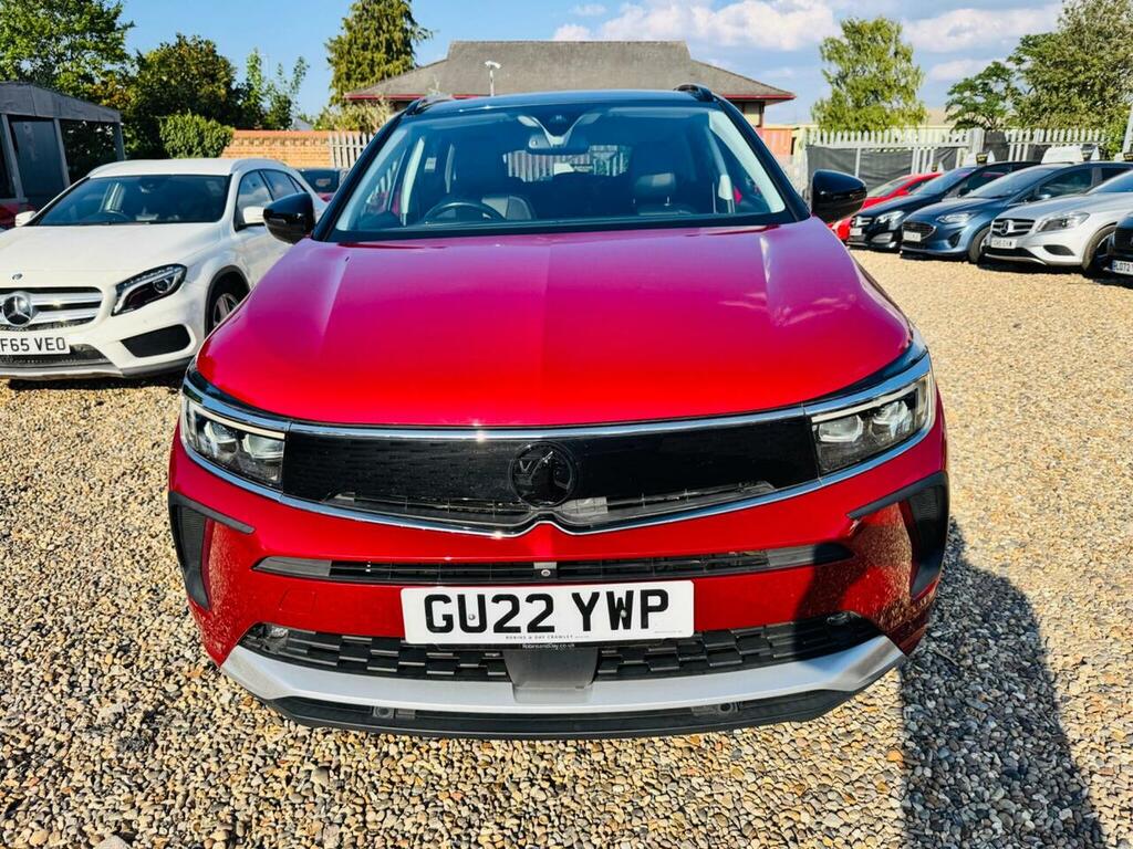 Vauxhall Grandland 1.2 Turbo Ultimate Euro 6 Ss GU22YWP Red #2