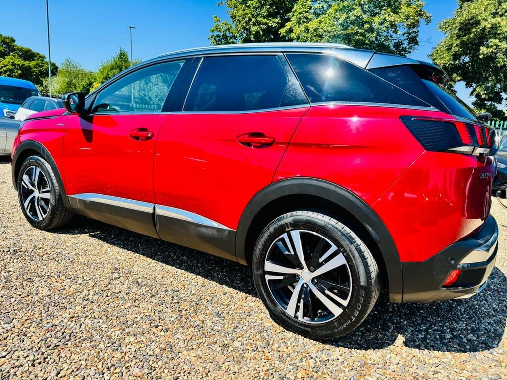 Peugeot 3008 1.6 Puretech Gt Line Eat Euro 6 Ss YO19NKL Red #4