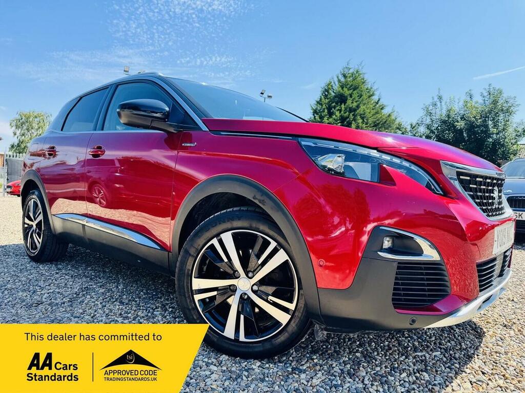 Peugeot 3008 1.6 Puretech Gt Line Eat Euro 6 Ss Red