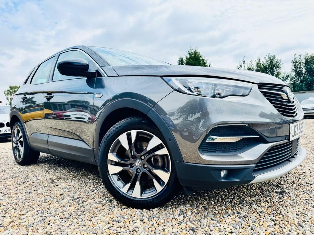 Vauxhall Grandland X 1.2 Turbo Sport Nav Euro 6 Ss Grey #4