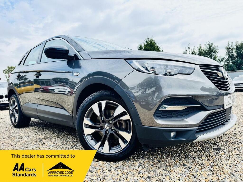 Vauxhall Grandland X 1.2 Turbo Sport Nav Euro 6 Ss Grey