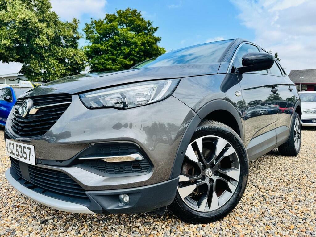 Vauxhall Grandland X 1.2 Turbo Sport Nav Euro 6 Ss Grey #3