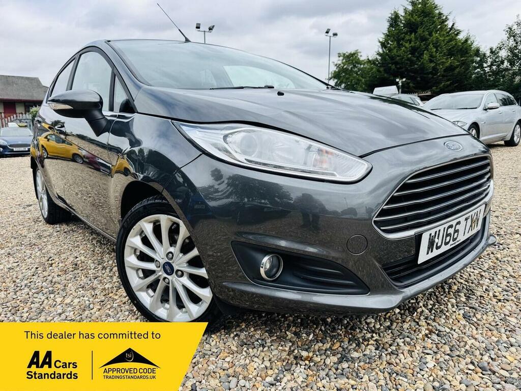 Ford Fiesta 1.0T Ecoboost Titanium X Euro 6 Ss Grey
